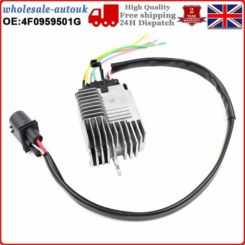 FOR AUDI A6 (C6) 2004-2011 RADIATOR COOLING FAN CONTROL UNIT MODULE 4F0959501G - Picture 5 of 7