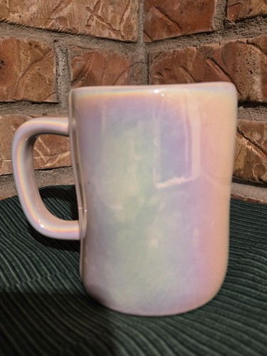 Magenta Rae Dunn Holiday Magic White Mug With Black Lettering Ceramic Mug #323 - Picture 3 of 6