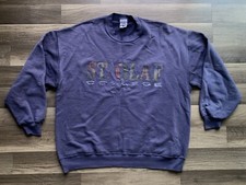 Vintage St Olaf College Sweatshirt Sz 2XL Blue USA-Made (some distress)