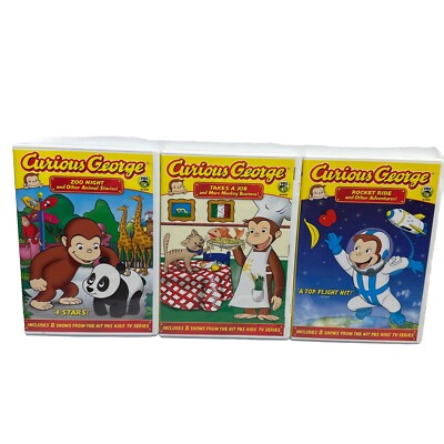 おさるのジョージ Curious George Volume 3 Takes A Job and Other Adventures   NON-USA Format   PAL   Region 4 Import Australia おさるのジョージ Curious George Volume 3 Takes A Job and
