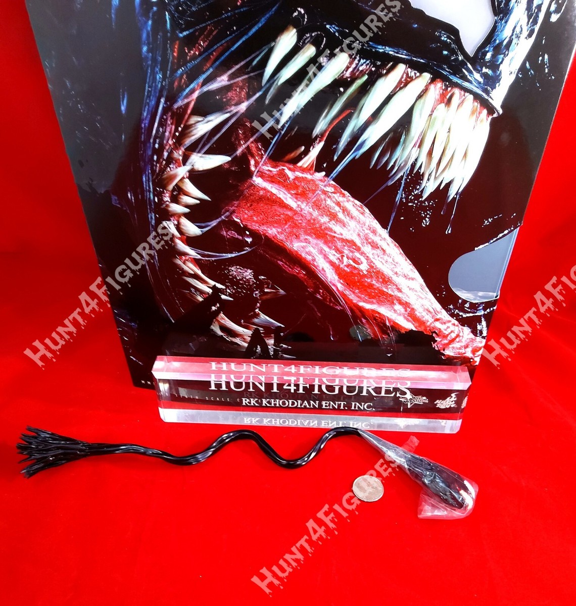 MOTIV FatalVenom 14ポンド Hot Toys MMS590 Venom 1/6 Action Figure's Symbiote mini Venom Head