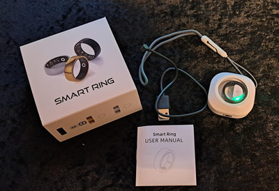 Smart Ring Android Fitness Tracker Ring Smartringe für Herren Damen
