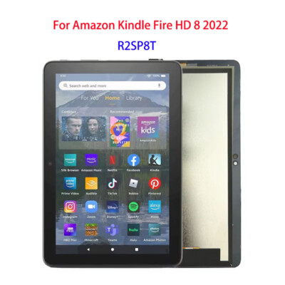 For Amazon Kindle Fire HD 8 12th Generation 2022 LCD Display