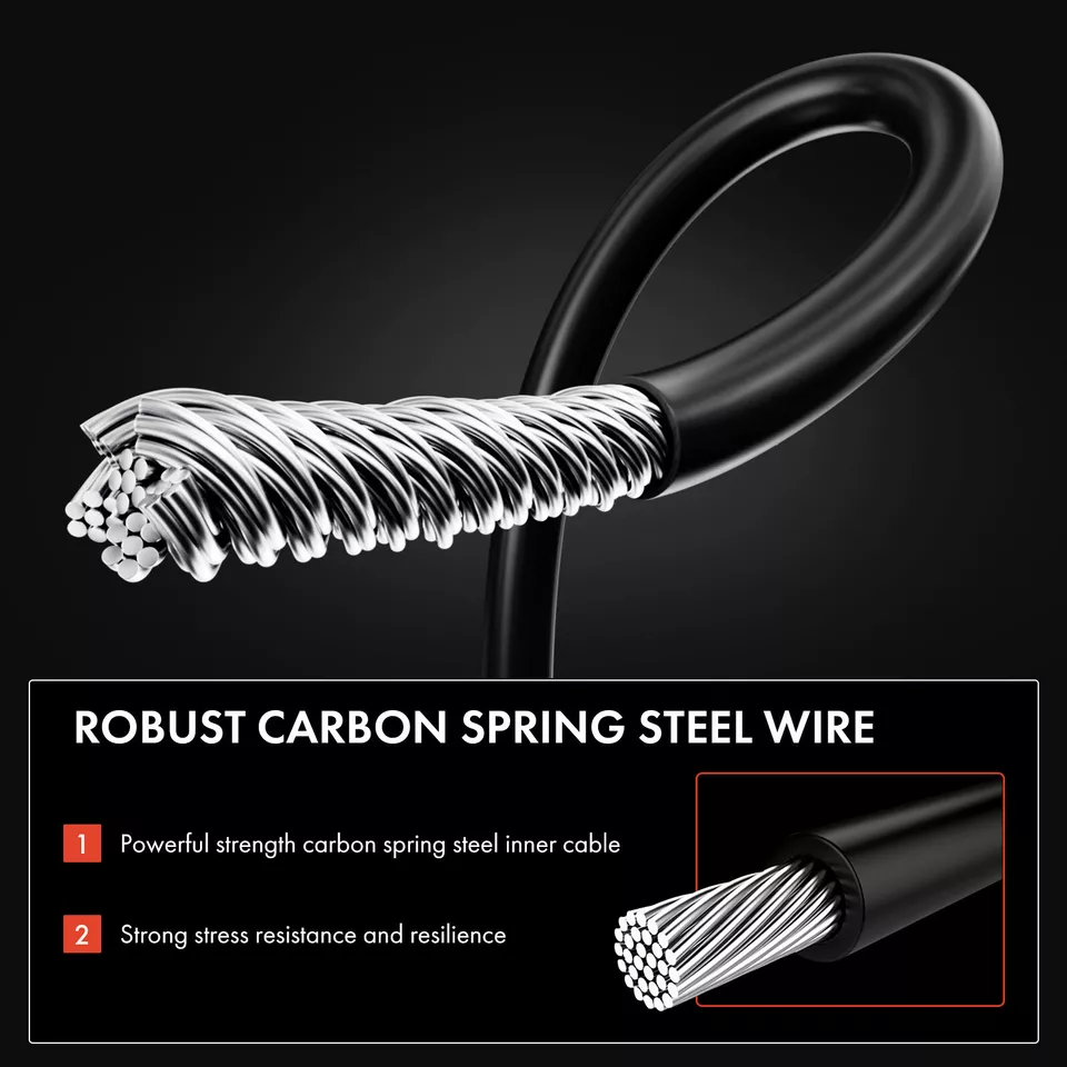 2x Cable de freno de estacionamiento lateral trasero para Chevrolet S10 98-04 GMC Sonoma Isuzu Hombre Foto 2 de 4