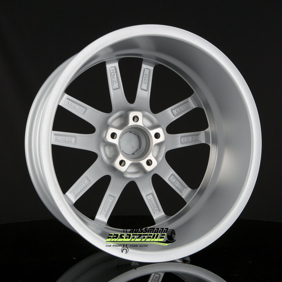 Borbet Y Felge 7x17 ET40 5x112 - Crystal Silver Alufelge Für Ford & VW