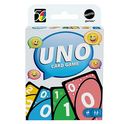 Mattel Games UNO Iconic 2010s Card Game GXV52 #5 Of 5 In Series Special Edition
