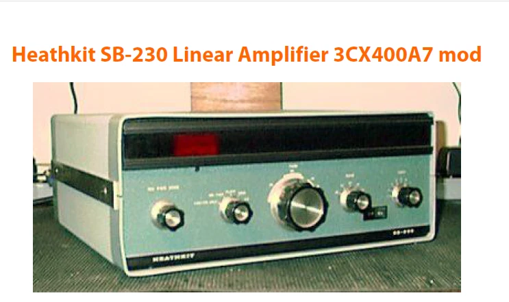 HEATHKIT SB-230 Linear Amplifier Upgrades - Image 4 of 4