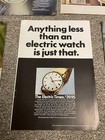 1960s 70s Timex Electronic Watch  Print Ad Lot of 7 Never Needs Winding 10x7 — photo 7
