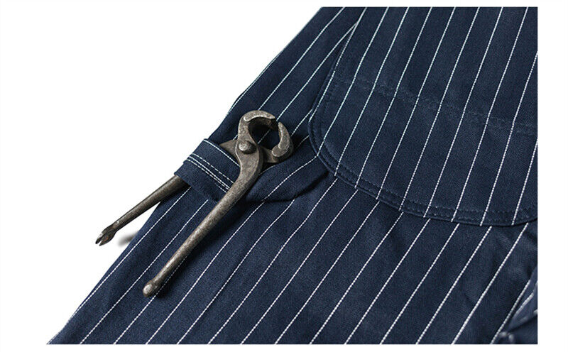 1950 Outdoor Vintage Style Work Pants Railroad Mens Stripe