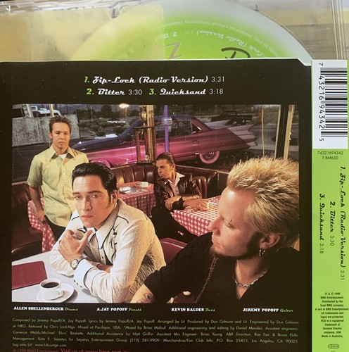 Lit – Zip-Lock Australian CD Single – Like New - Picture 2 of 2