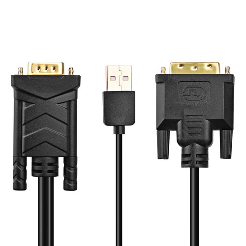 DVI-D 24+1Pin Male to VGA 15Pin male Active Cable Monitor Converter 1080P 1.8m - Picture 4 of 7