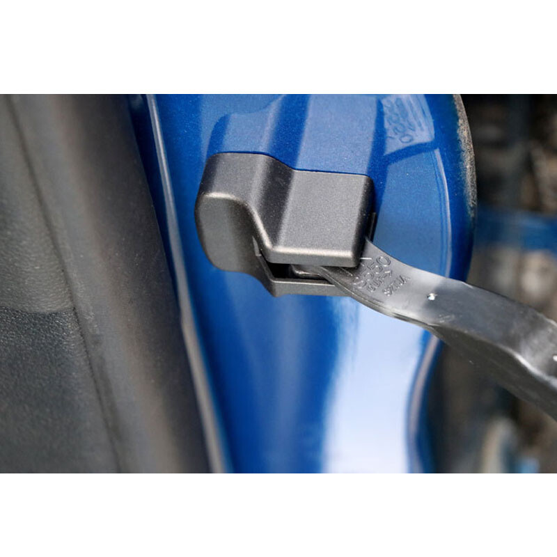 Pair Plastic Car Door Check Arm Handle Cover Trim For Ford Mustang 2015