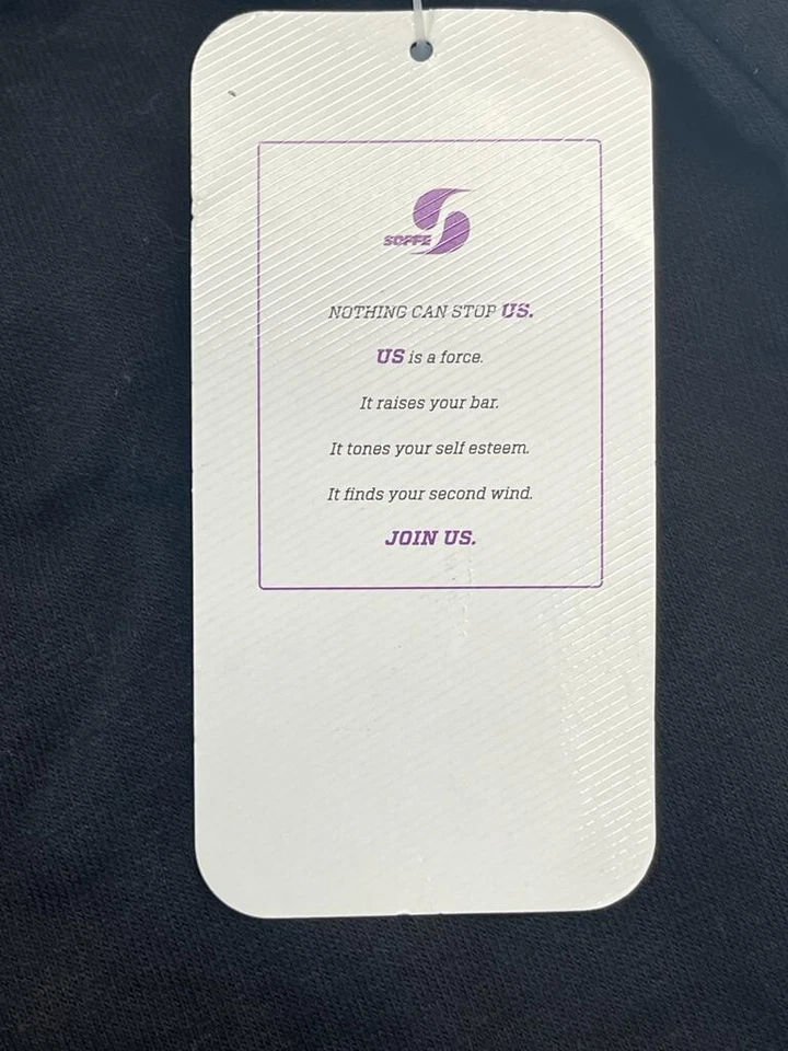 Pantalón de chándal ajustado de tiro bajo Soffe Big Girls - negro, grande 12-14 Foto 4 de 4