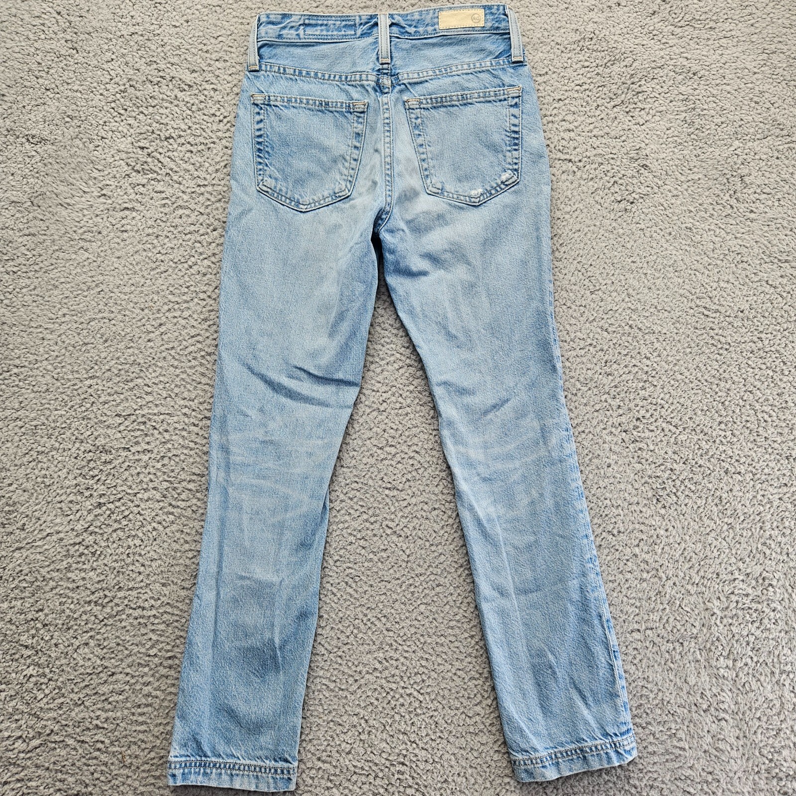 Adriano Goldschmied Jeans Womens 23R The Isabelle High Rise Straight Crop thumbnail 9