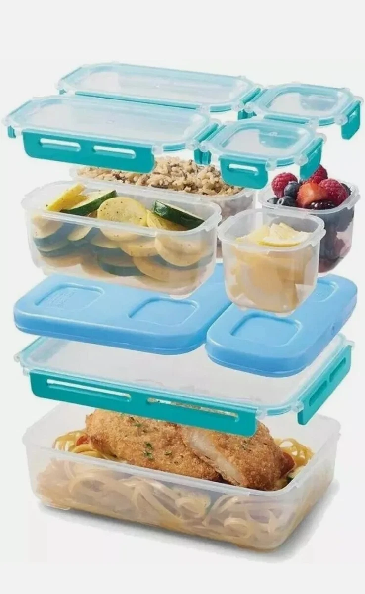 Rubbermaid Lunch Blox Snack Kit - Lunch Box Food Containers - Comes with 1  Ice Pack, 2 Small, and 1 Long Container - Great