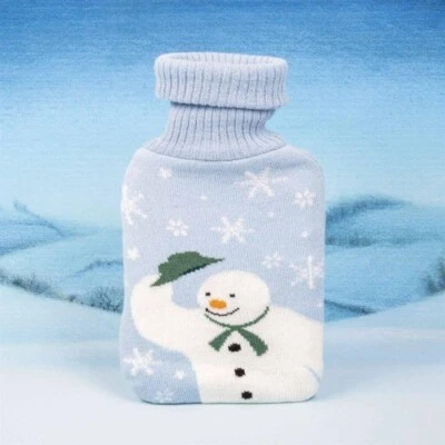 THE SNOWMAN Der Schneemann Wärmflasche 500ml - Kuschelig & Festlich! BRANDNEU Raymond Briggs