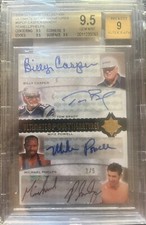 2009 Tom Brady Michael Phelps Auto Autograph BGS 9.5 Ultimate Sports GOAT  2/5