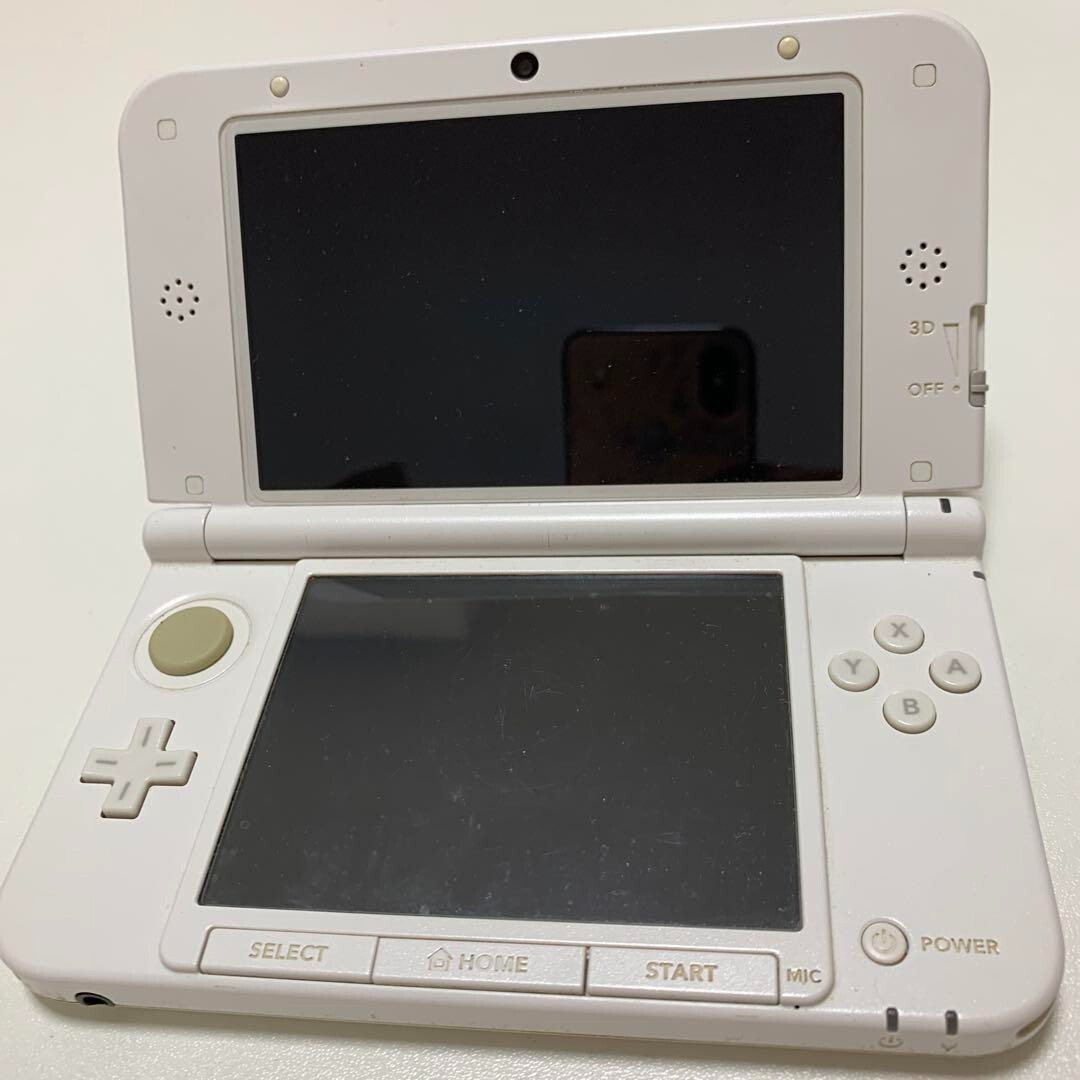 Nintendo 3DS LL Console White With Box Tested Used 2011 Japan 