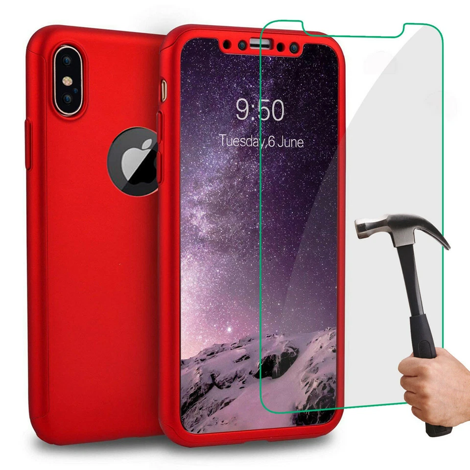 Cover Custodia Totale 360 per IPHONE 7/8/6S / XR / X/ XS / MAX11/12 / Pro + - Immagine 2 di 4