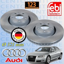 2 DISCHI FRENO ANTERIORI METELLI AUDI A4 1.9 TDI KW:96 2000/>2004 23-02 8E2, B6
