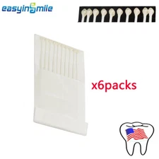 Dental Sticky Applicators for Removal Disposable Plastic Stick with Adhesive Tip