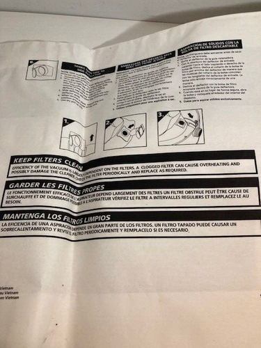 12 Gallon Shop Vac Replacement Parts 6.0 HP Model SL14-600C - Picture 36 of 36
