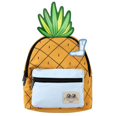NWT Loungefly Spongebob Squarepants Pineapple House Backpack ? Amazon.com: Loungefly: Nickelodeon Spongebob Squarepants  main image 3