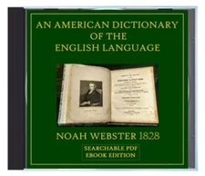 Webster's 1828 American Dictionary of the English Language, Searchable Data Disc
