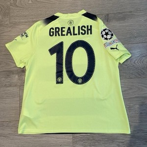 2021-22 Manchester City Away Shirt De Bruyne #17 - 5/10 - (XXL