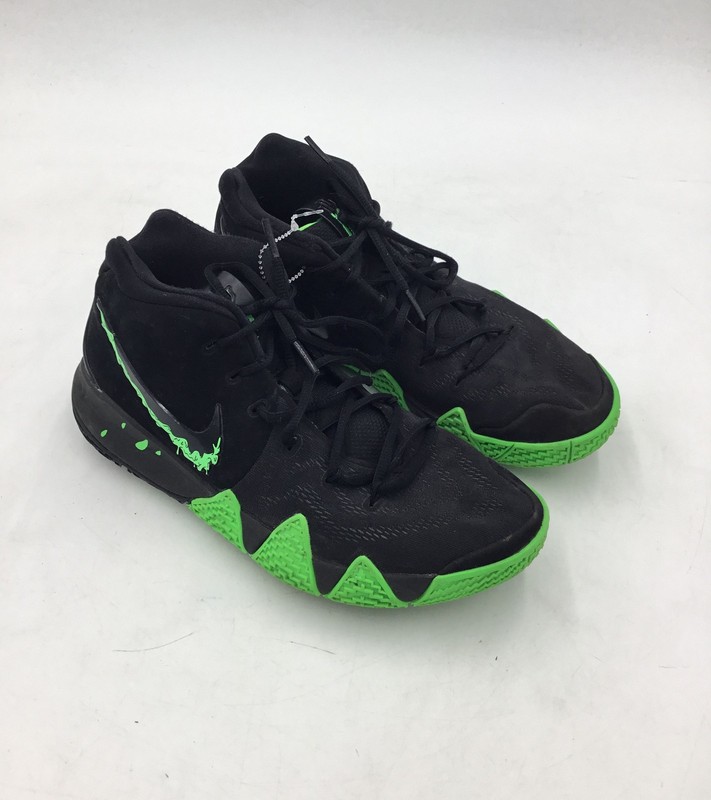 Nike Kyrie 4 Halloween Rage Green Black Basketball Shoes Men's Size 9