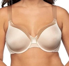 NWOT Vanity Fair Illumination Size 40 D Beige Full Figure Underwire Bra St:76338
