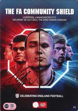JURGEN KLOPP SIGNED COMMUNITY SHIELD 2022 PROGRAMME (ACG CERT AG18792)