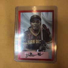 Dillon Head 2023 Bowman Draft Chrome 1954 USA flag red refractor #'d 25/54