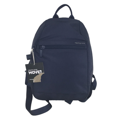 Hedgren Vogue Small Backpack RFID Dark Blue Size 12x10x3'' Safe Travel Bag