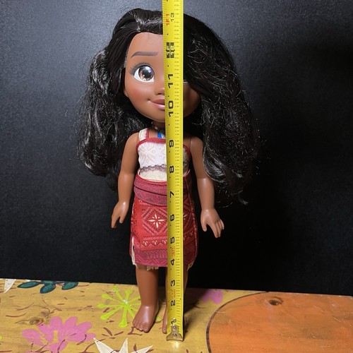 Disney Moana sprechende & singende Puppe leuchtende Halskette 13" Jakks Pacific funktioniert - Bild 3 von 6