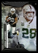 Josh Jacob’s  2022 Panini Illusions #57 Raiders FOOTBALL *059
