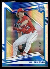 2022 Panini Elite Extra Edition #74 Walter Ford Aspirations Blue #/349-82525