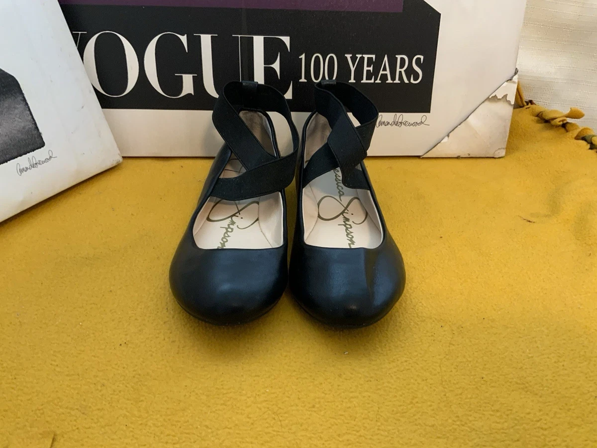 Jessica Simpson Mandalaye, Zapatos Tipo Ballet Mujer, Negro/Negro, 39 EU : Jessica Simpson