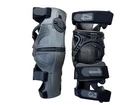 Mobius X8 Pair Knee Braces Large Storm Grey Dirt Bike MX ATV - OPEN BOX ITEM -
