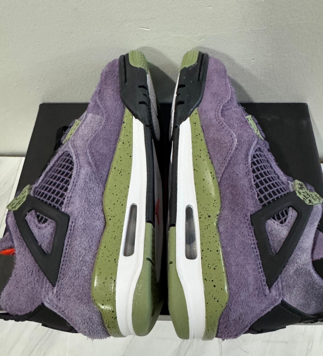 NIKE AIR JORDAN 4 RETRO MID CANYON PURPLE AQ9129-500 W Size 6 | eBay