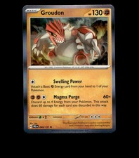 Groudon - 049/131 - Prismatic Evolutions - Holo - Near Mint - Pokemon Card TCG