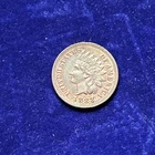 1883 INDIAN CENT AU BETTER DATE ZM