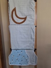 Baby Gift 3-piece Set-large Cotton Blanket  2 Burp Cloths