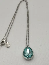 Charming Charlie Chain Necklace Pedant 22in. 