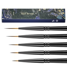 Nail Art Brushes for Nail Art, Liner Brush, Nail Brush Set, Ultra Fine Nail A...