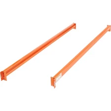Global Industrial Unslotted Steel Pallet Rack Beam 108"L x 5-1/2"H 6420 lb. Cap.