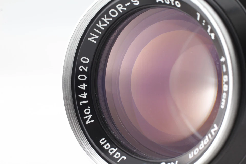 🎦VIDEO👀🌟N MINT🌟 Nikon Nikkor-S Auto 5.8cm 58mm F1.4 MF Lens From JAPAN - Image 2 of 4