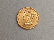Gold 1881 $5 Liberty Head Gold Half Eagle 8.36g TP-0764 5353.63 per troy oz