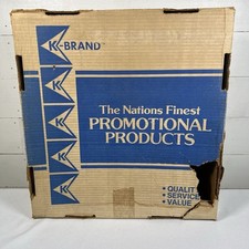 VTG K Brand Products EMPTY Trucker Hat Display Box Nation  s Finest Promotional