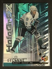Upper Deck 1999-2000 HoloGrFX Teemu Selanne Mighty Ducks #8 Ice Hockey Card